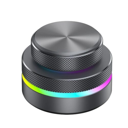 アルミ合金製 デュアルレイヤー RGBカスタムコントロールノブ