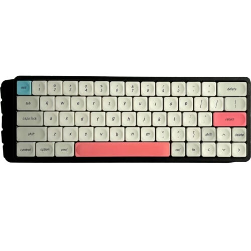 レトロスタイル ロープロファイル PBT 熱昇華キーキャップセット