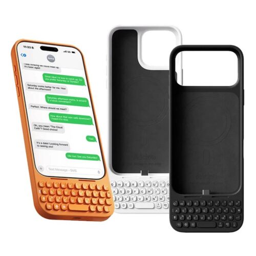 iPhone 16/17 Pro Max専用 キーボード一体型ケース 物理37キー搭載