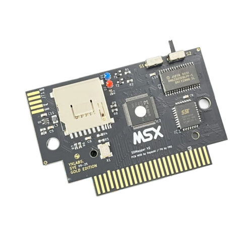 MSX SDカード マッパーインターフェース V2（512KB RAM拡張機能搭載）Nextor DOS2対応 レトロPC用